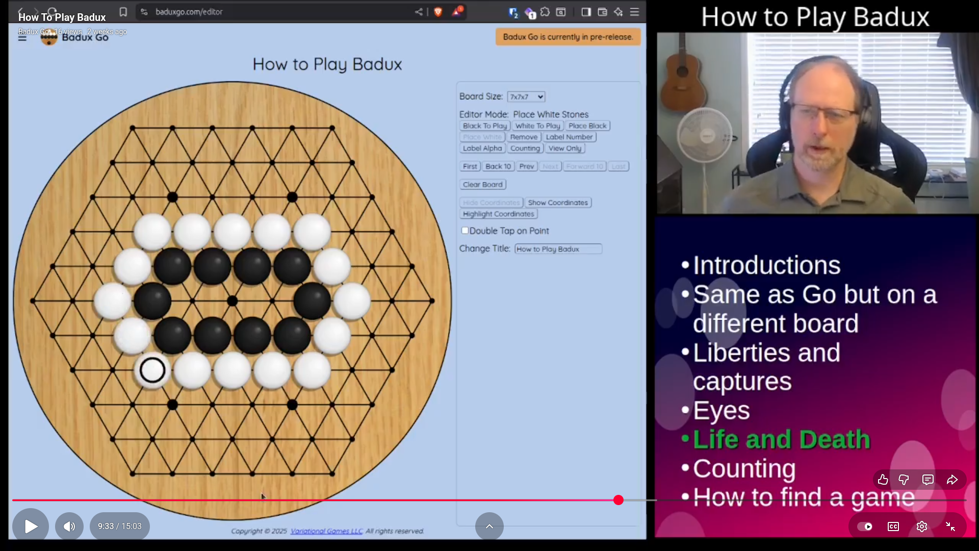 About Badux Go - Variational Games LLC